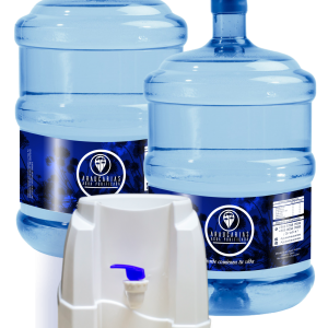Pack básico: dispensador básico + 2 botellones llenos de 20 L.