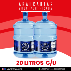 2 bidones llenos 20 litros