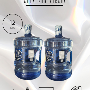 2 Recargas de Agua Purificada 12 Litros (Intercambio de Envases) a Domicilio
