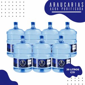 7 Recargas de Agua Purificada 20 Litros | Despacho a Domicilio